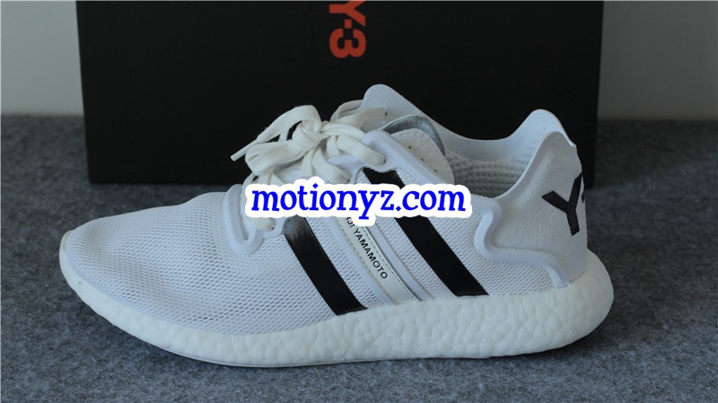 Real Boost Adidas Y3 YOHJI RUN White